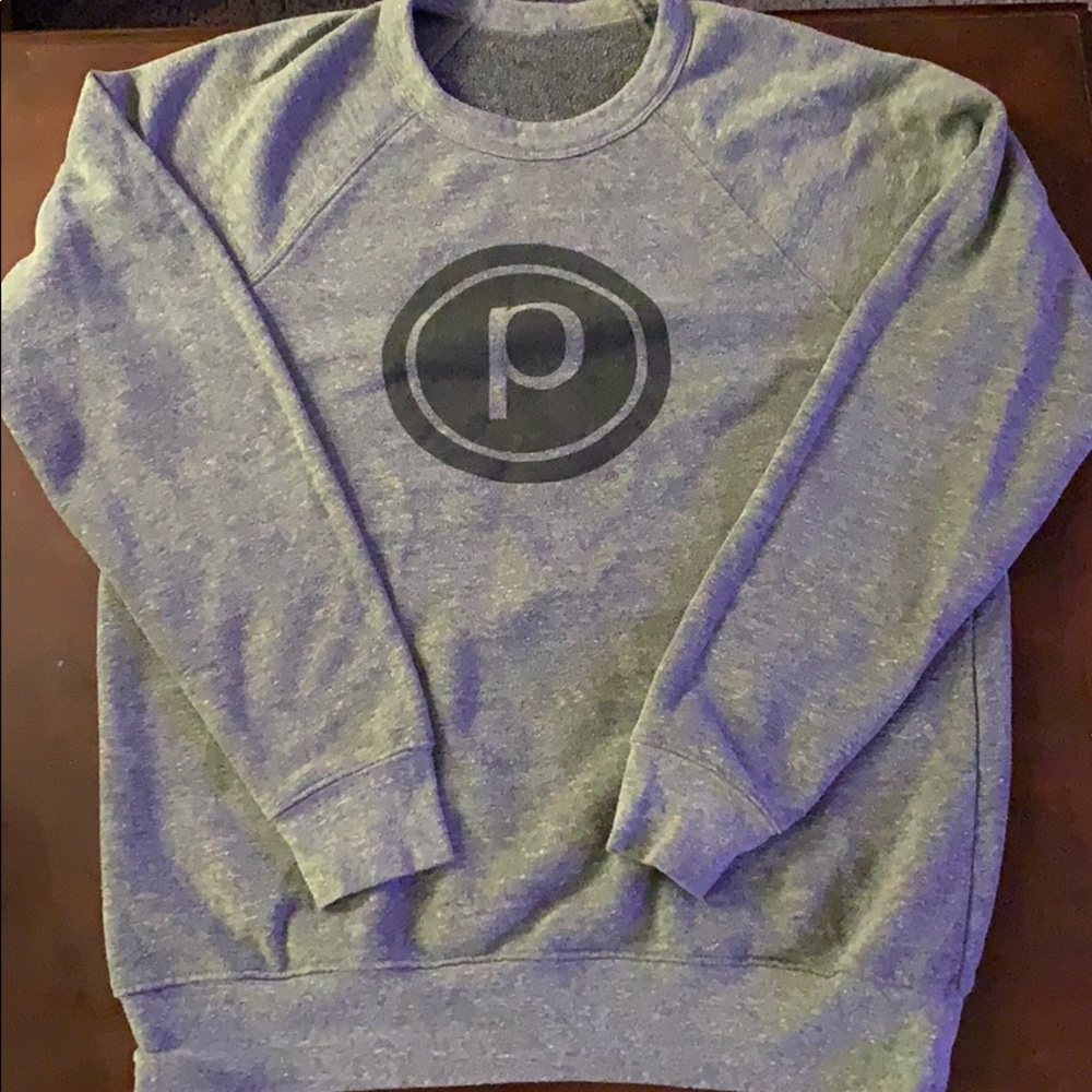 Grey Pure Barre sweatshirt